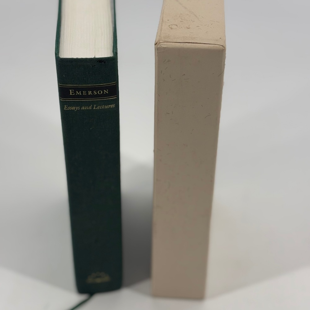 Library of America Ralph Waldo Emerson OS Essays & Lectures Green Hardcover Book